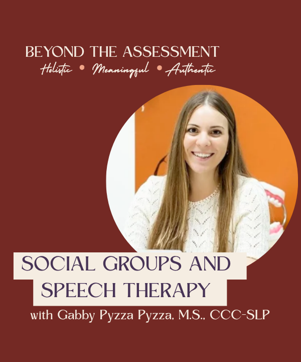 Speech therapy and social groups